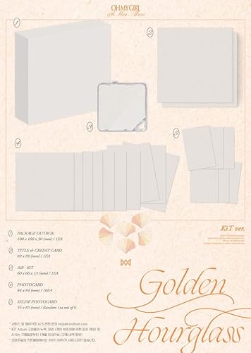 Miniatura 2 de OH My Girl - 9 mini álbum de reloj de arena dorado KIT álbum