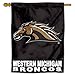Western Michigan University Broncos House Flag