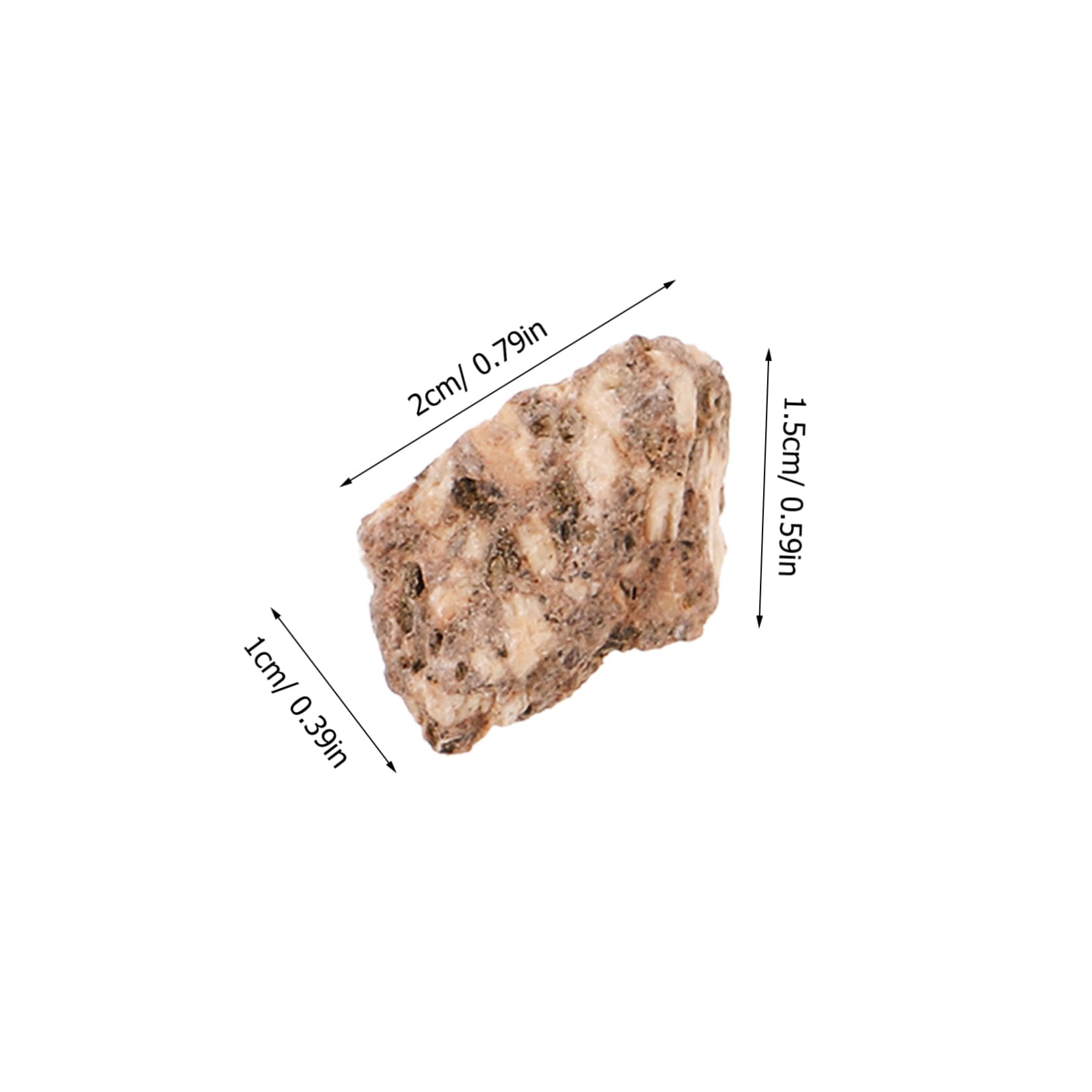 Cabilock Educational Rock Specimen Set 10 Pieces Mineral Stones Ornaments for Boys and Girls Decorative Stones