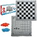Produktbild Schildkröt 3-in-1 Spielteppich I XXL-Spieleklassiker Dame, Tic Tac Toe & 4 Gewinnt I Wende-Spielfeld aus Stoff mit 24 Spielsteinen I Für Garten, Strand & Zuhause I Spielspaß ab 4 Jahren