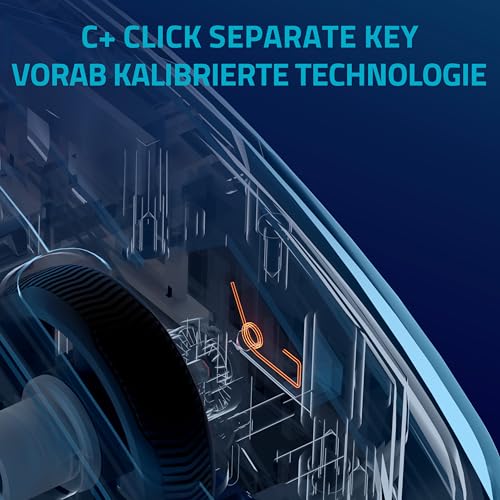 V200PRO Mouse da gioco wireless 2,4 GHz ad alte prestazioni con sensore ottico da 26000 DPI, accelerazione 50 G, 650 IPS, durata della batteria fino a 160 ore, PC/Mac - Nero - Mouse gaming - Immagine 11