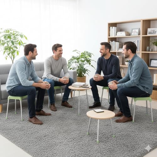 Image of CIPLA PLAST HoYo DIY Stool | Stool for Living Room, Bathrooms, Sitting, Home use, Kitchen | Bathing Stool | Stainless Steel Pipes | Strong and Durable Plastic Seating | (20 inch)
