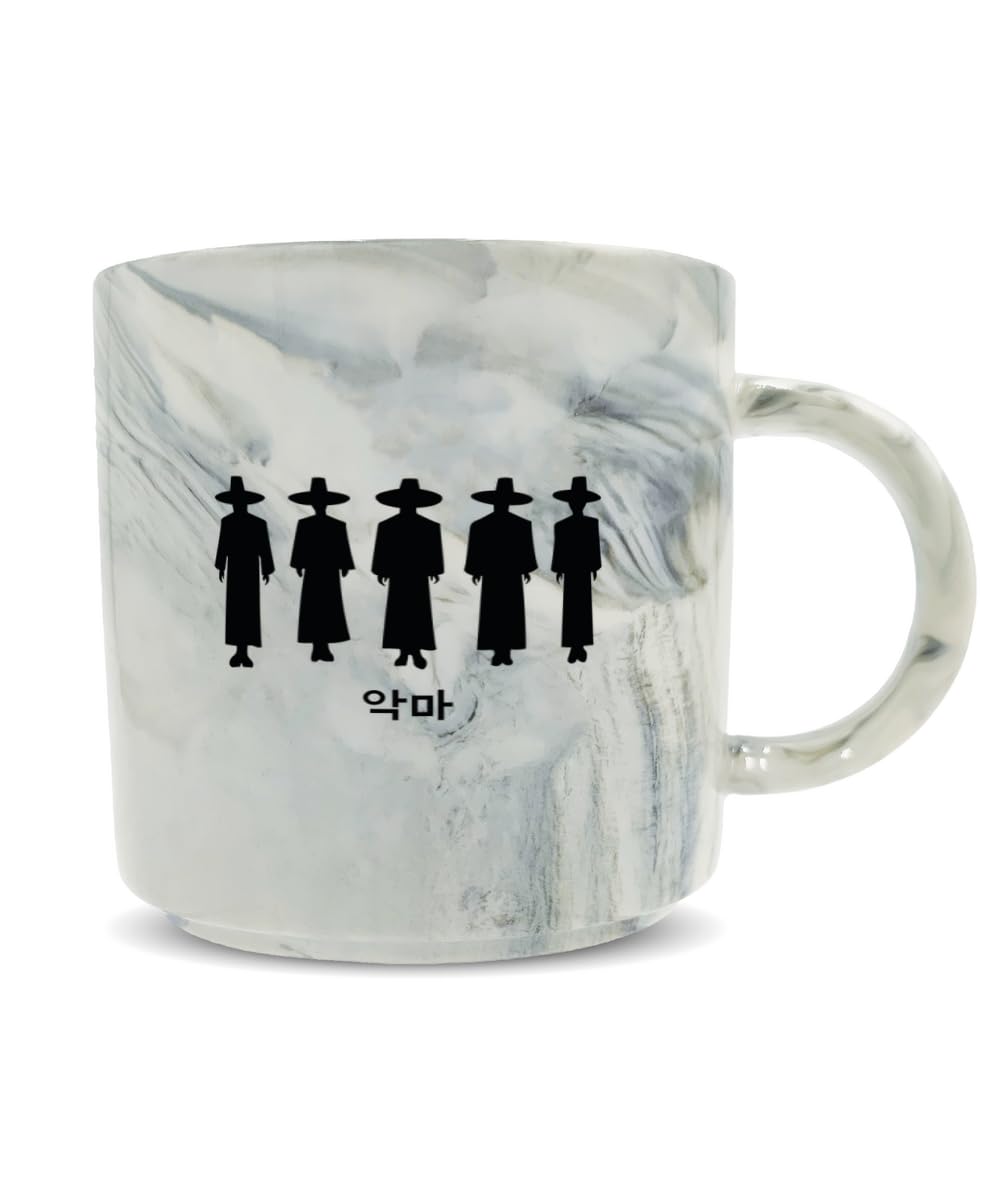 Hippowarehouse Kpop Movie Demon Boys Silhouettes Printed Mug Various Colour Options Ceramic Cup Kitchenware 11oz