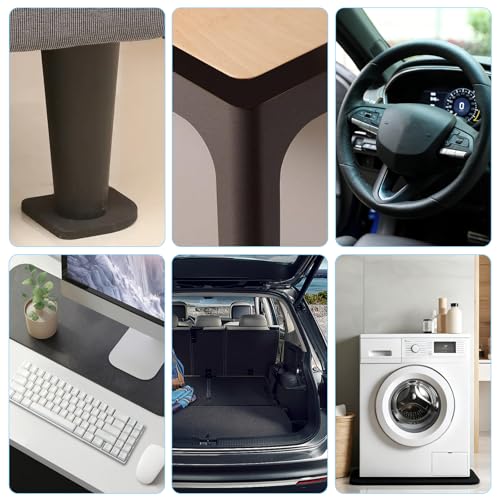 Schaumstoff Selbstklebend Moosgummi Rolle, 300mm x 2m x 3mm Schaumstoffplatte Schwarz Vielseitige Antirutschmatte für Isolierung & Dichtung EVA Gummimatte für DIY Türen Böden Wände Fahrzeugschutz