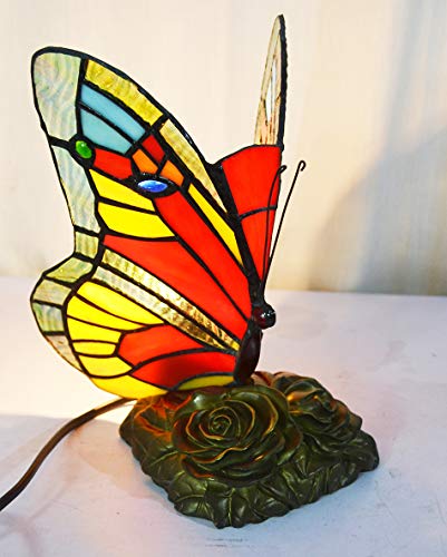 HUIMEIJU Tiffany Butterfly Light Room Lighting Study Bookcase Decoration Table lamp HMJ8009 HUIMEIJU Tiffany Butterfly Light Room Lighting Study Bookcase Decoration Table lamp HMJ8009