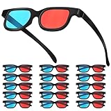 Housoutil 30 Stück 3d brillen Rot Blau aus Leichtem Material Universelle...