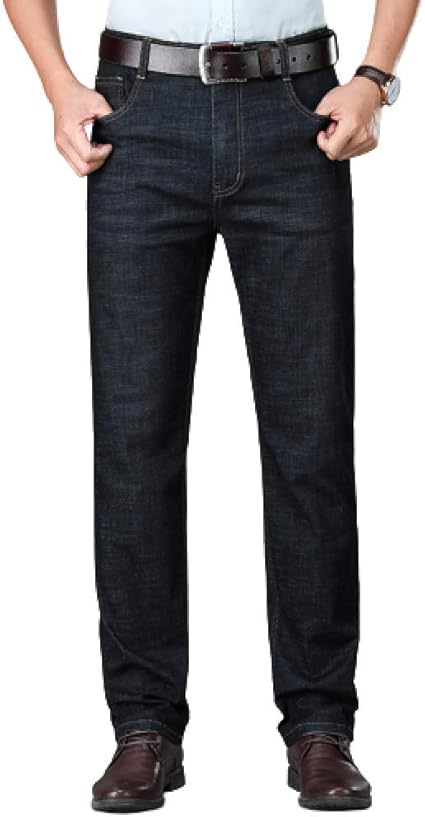 Men's Jeans Business Large Size Loose Fashion Summer Thin Loose Straight at Amazon Menâs 