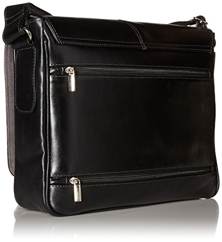Deluxe Small Messenger Blk, Black, One Size2