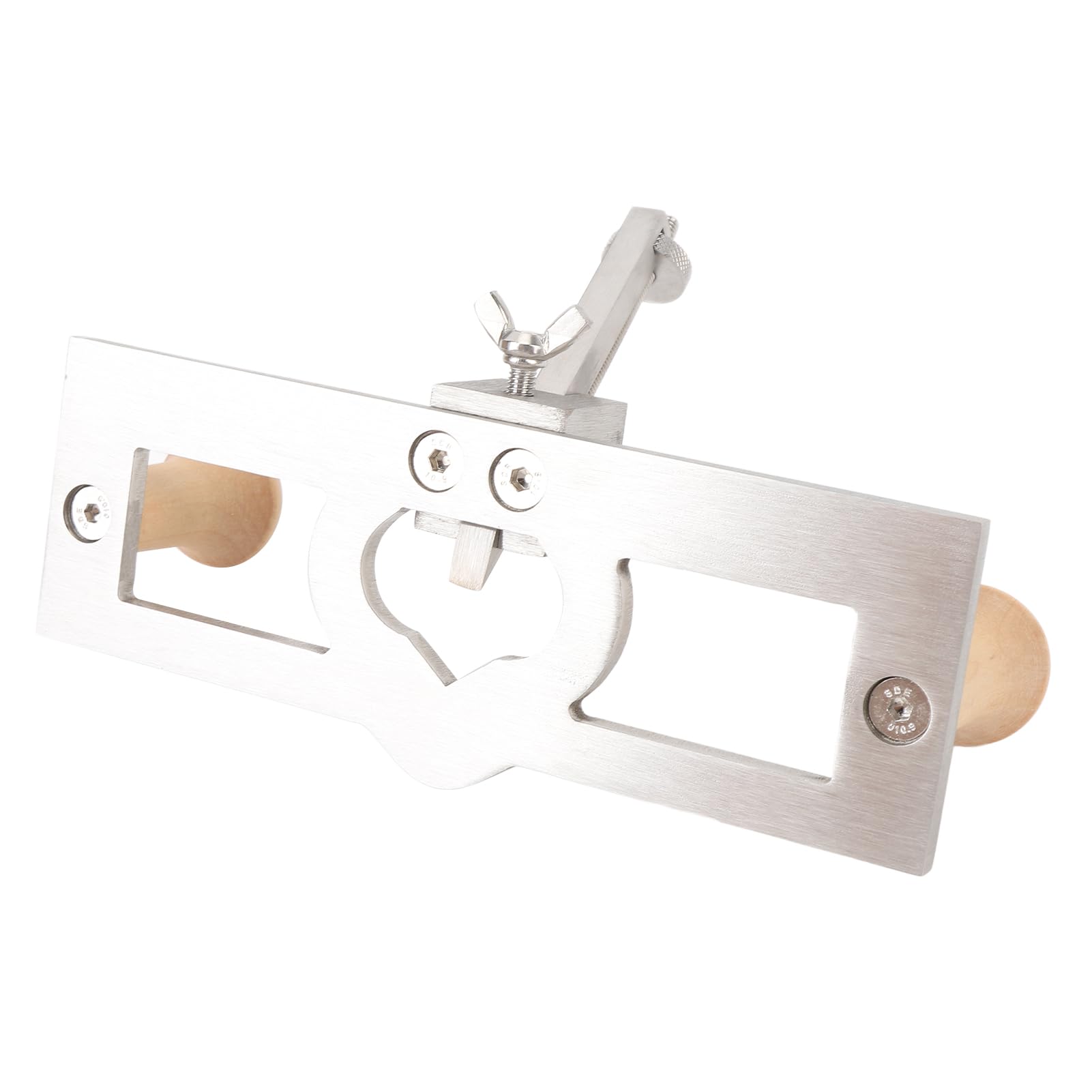 Router Plane Strumento per la lavorazione del legno Palmare Pialla per legno a mano regolabile Strumento di rasatura del legno in acciaio inossidabile con arresto di profondità Pialla manuale ad alta
