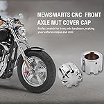 Lirun-CNC-Front-Axle-Nut-Cover-Bolt-Cap-For-Harley-Davidson-TouringElectra-Glide-Road-Glide-Street-Glide-Fat-Bob-Night-Train-Softail-SportsterChrome
