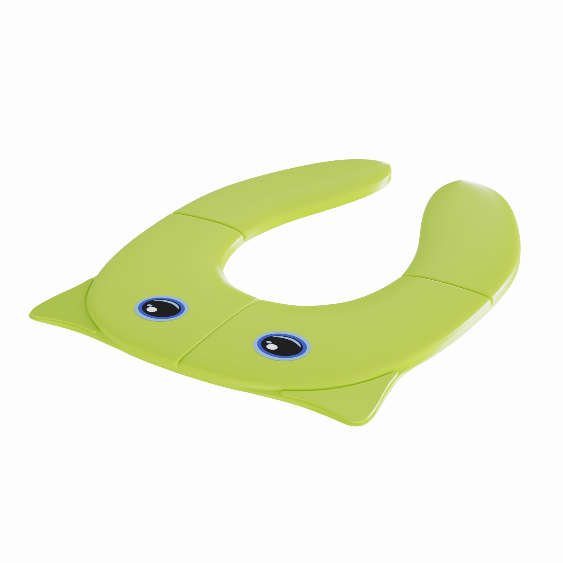 TECHHARK® Baby Potty Training Toilet Seat for Boys And Girls Kids, Non-Slip with Splash Guard, Fits Round & Oval Toilets, (TRAVEL GREEN) - Image 6 thumbnail