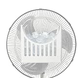Caja de hielo con ventilador eléctrico - Soporte de soplador de viento suspendido, estuche de accesorios sintéticos de alta calidad, caja porta hielo para cocina, habitación, salón | Clima verano