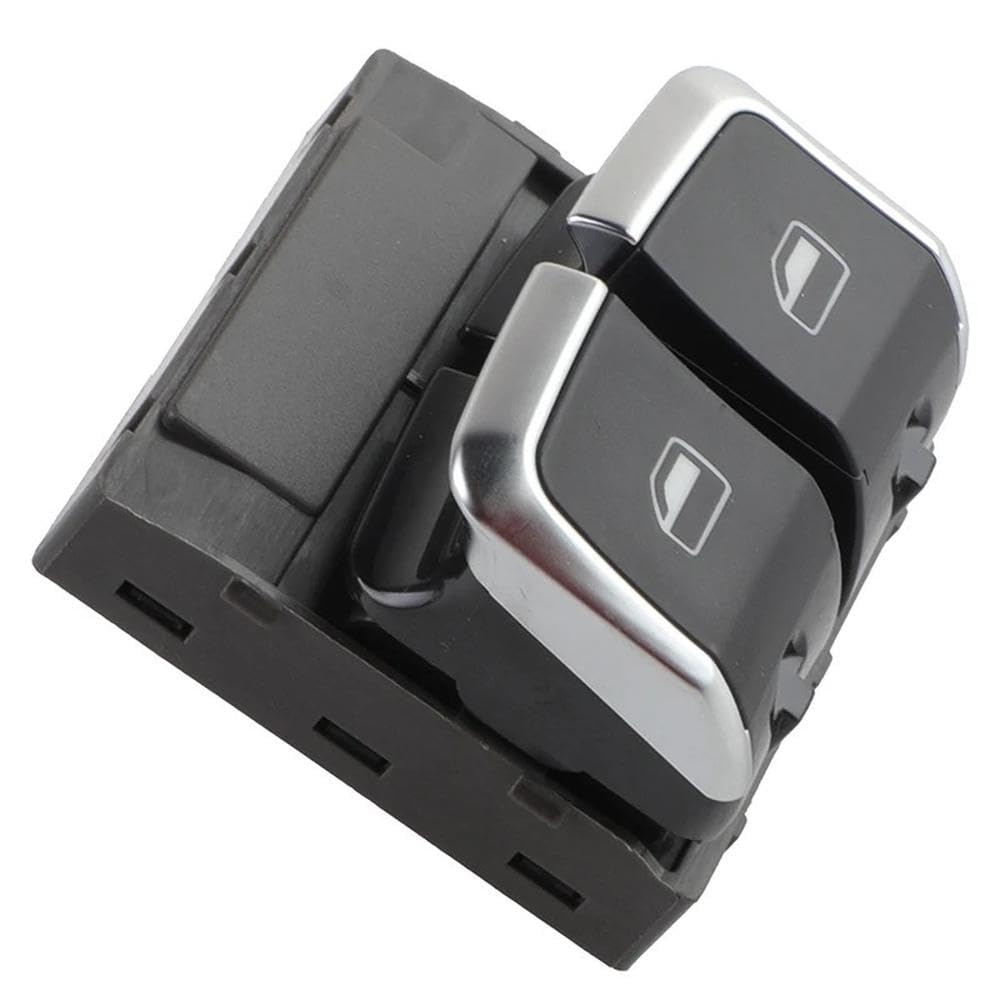 Bouton de commutation commande principale lève-vitre avec plastique ABS - 8