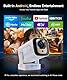 Magcubic Beamer, HY310 Mini Beamer 4K Unterstützung 1080P Autofokus Projektor, Auto Trapezkorrektur Android Heimkino Smart Beamer mit WiFi6 BT5.4, 180°Dreh Tragbarer Projektor, 2025 Neu Videoprojektor
