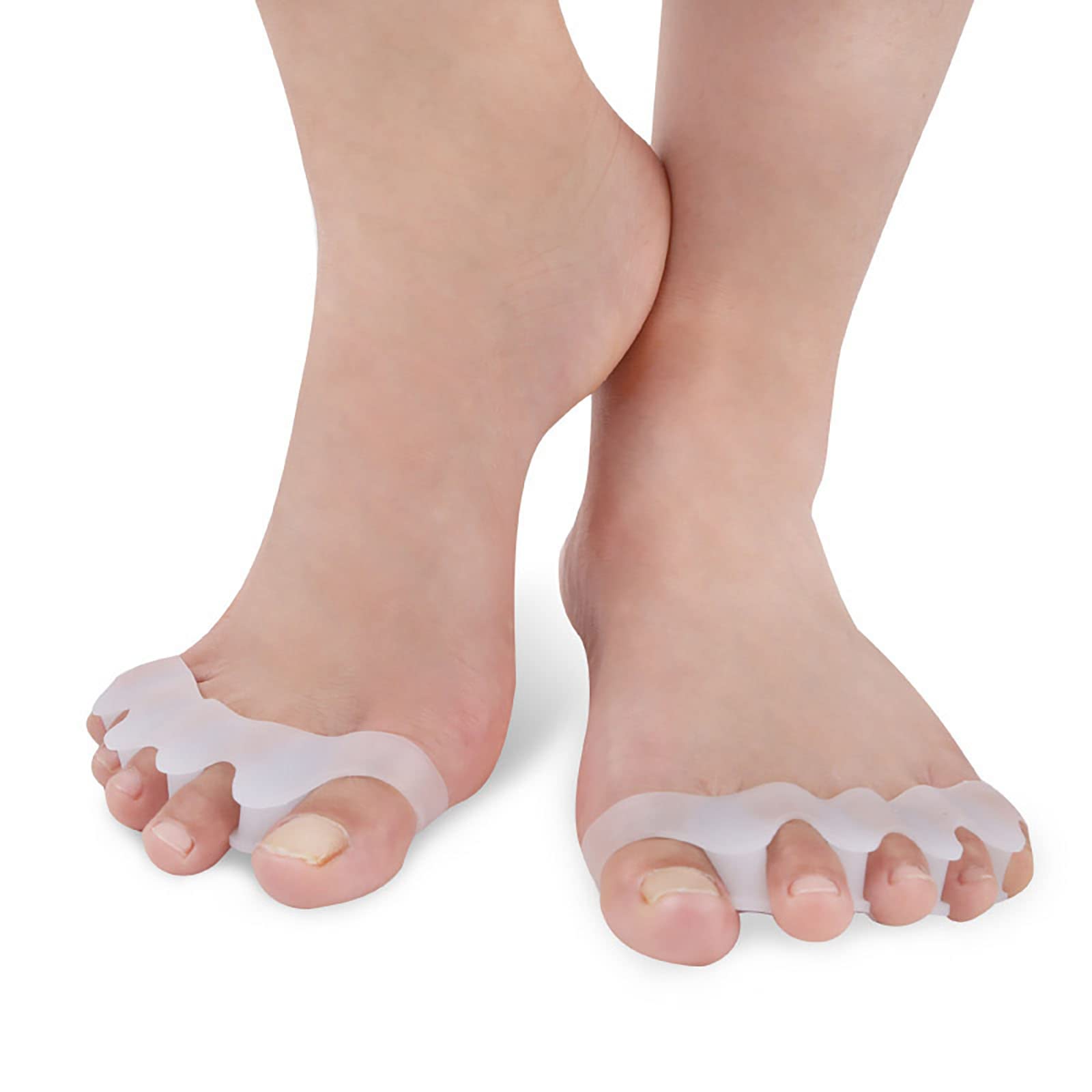 Ballenzeh-Korrektur-Kit – 7er-Pack – Nicht-chirurgische Hallux-Valgus-Korrektur, Schmerzlinderung für große Zehentrenner, Gel-Zehenschutz für kleine Zehen