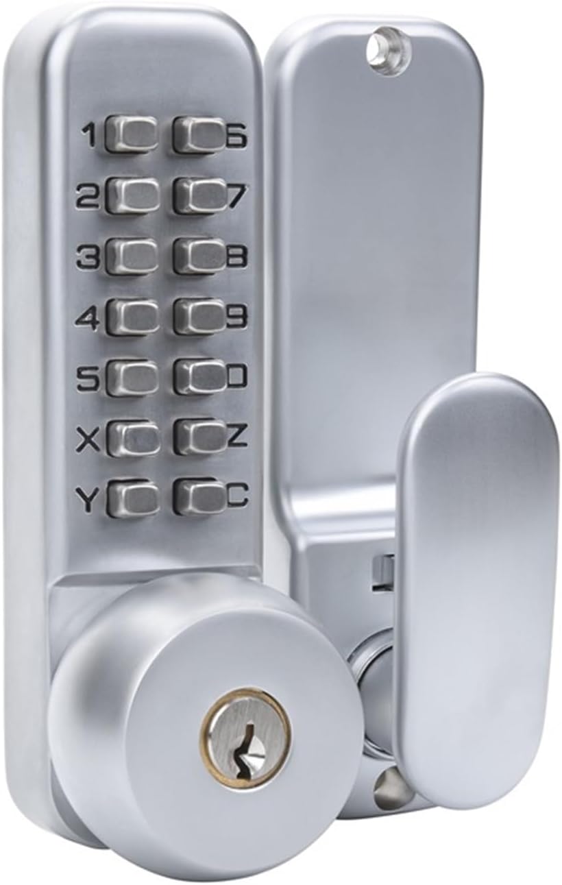 Zinc Alloy Combination Mechanical Door Lock Button Code Lock 1Pcs