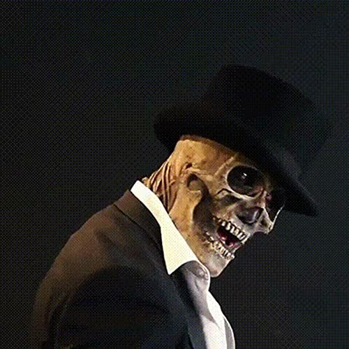 Halloween Skull Skeleton Full Face Cover Party Cosplay, Full Head Skull MaskCreepy Skeleton Mask, One Size (Skull Mask… - Image 5