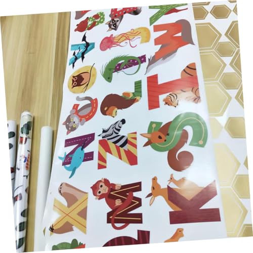 DOITOOL 26pcs Animal Alphabet Vinilos Decorativos miniatura 6