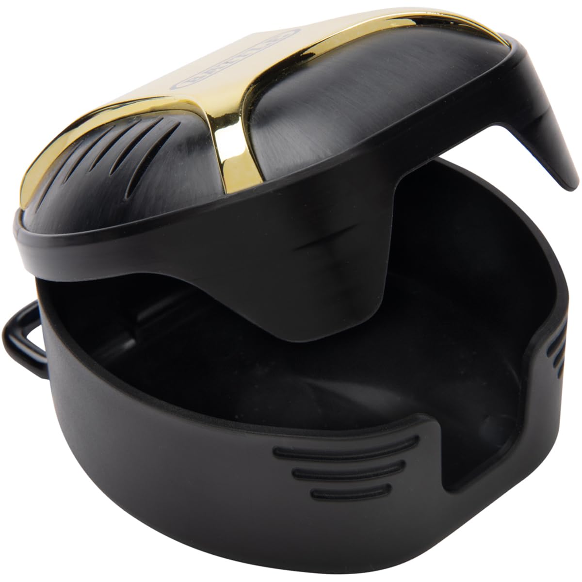 Battle Sports Science - Funda protectora bucal, color negro y dorado
