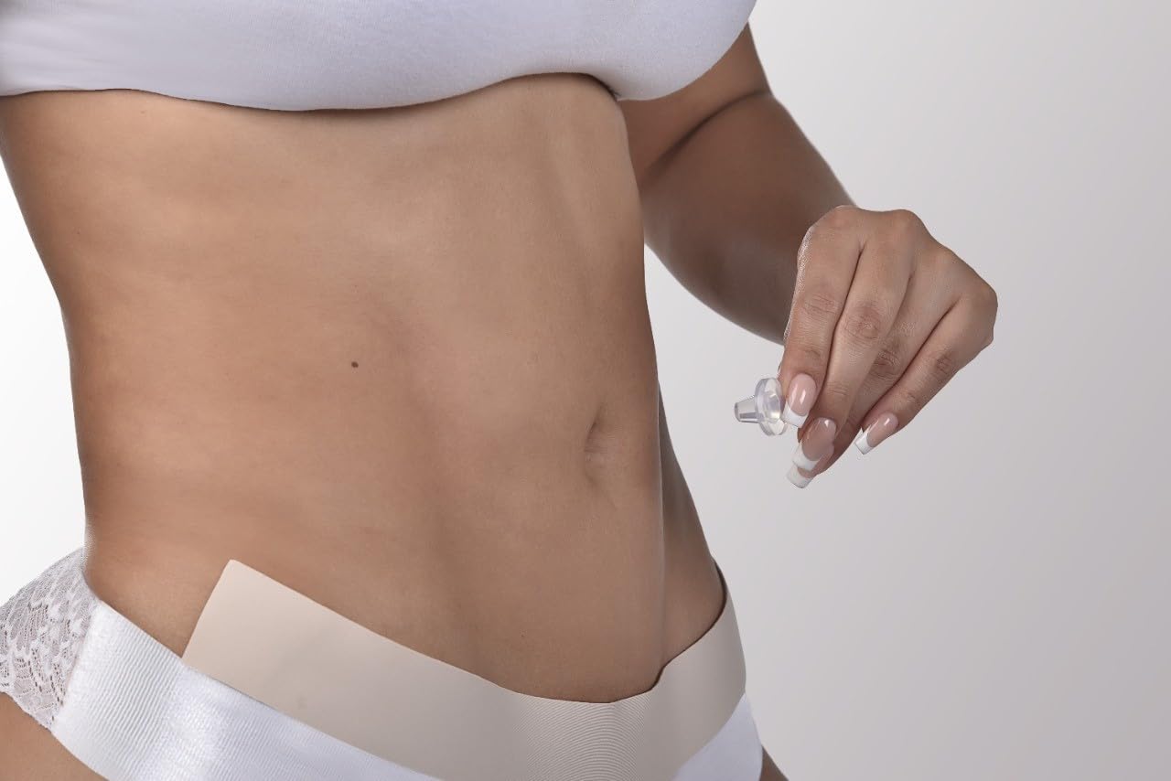 Colombian Belly Button Shaper Navel Silicone Plug After Tummy Tuck, Bariatric Surgery And/Or Umbilical Hernia Repair| Moldeador De Ombligo en Silicona Forma y Repara Despues de Cirugia Plastica