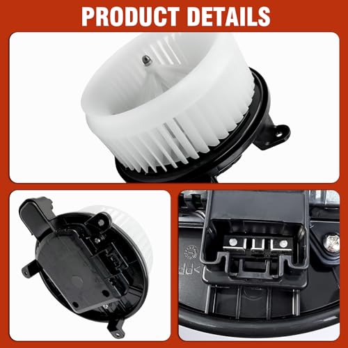Image of Front AC Blower Motor 700298 Compatible with Lexus ES350 2015, ES300h 2015-2018, for Toyota Sienna 2011-2020, Sequoia 2008-2022