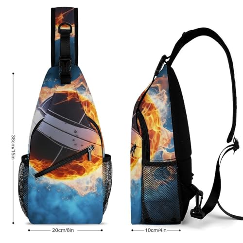 Mochila tipo bandolera deportiva y casual para senderismo miniatura 2