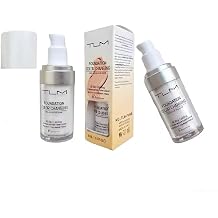 TLM Foundation Liquid, Moisturizing Concealing Emulsion, Adhesive and Long-lasting, Suitable for All Skin Types, 2 Pack
