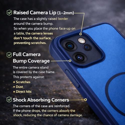 Image of AeoFit Ultra Slim-Fit Back Cover for Realme P4 Power 5G |Hard PC Case Cover| Ultra-Thin & Light Weight Case Cover for Realme P4 Power 5G (Blue)