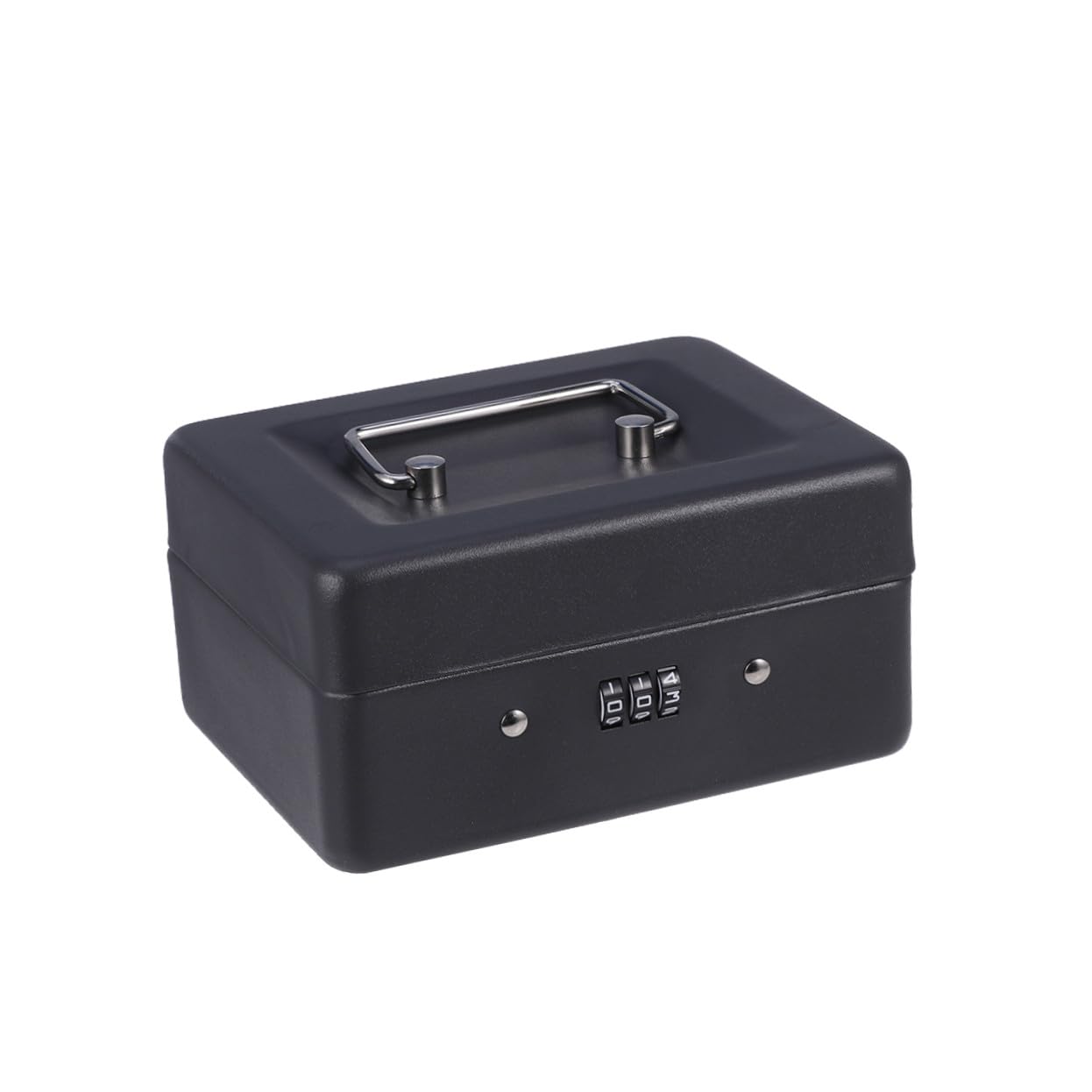 Didiseaon Caja Metal Engrosado con Cerradura de Combinación Caja de Seguridad para Tienda con Contraseña