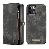 iphone 7 leather case schwarz multifunktions: es ist eine multifunktionale geldbörse, 2 in 1-design, abnehmbarer magnets slim case und reißverschlussbrieftasche. sie können den inneren gehäuse und die geldbörse separat verwenden. der magnetische innentasche ist mit den meisten / allen magnetischen (car) -halterungen und unterstützen drahtlosen ladungen kompatibel.das knopfverschluss und reißverschluss-wallet-design hält ihre karten, ihr geld und ihre münze super sicher