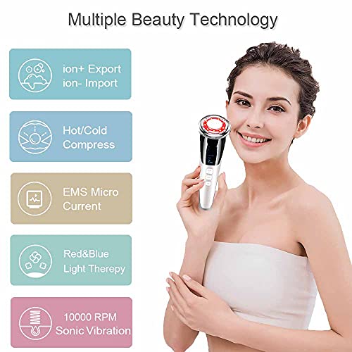 Gesichtsmassagegerät MiSMON Multifunktionales mit LED-Technologie