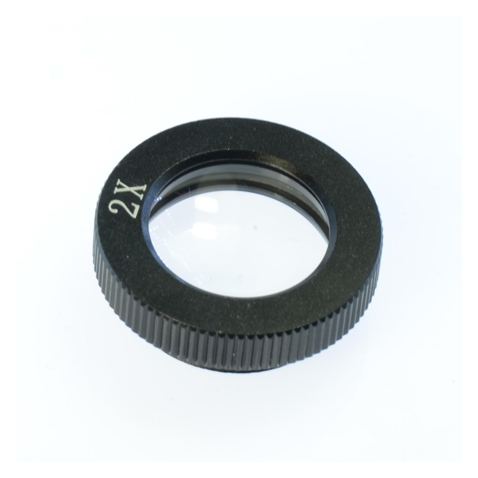 Microscope Lens, 0.5X 1X 1.5X 2X Auxiliary Industrial Microscope Camera Lens for 180X Microscope Camera C-Mount Len(2X)