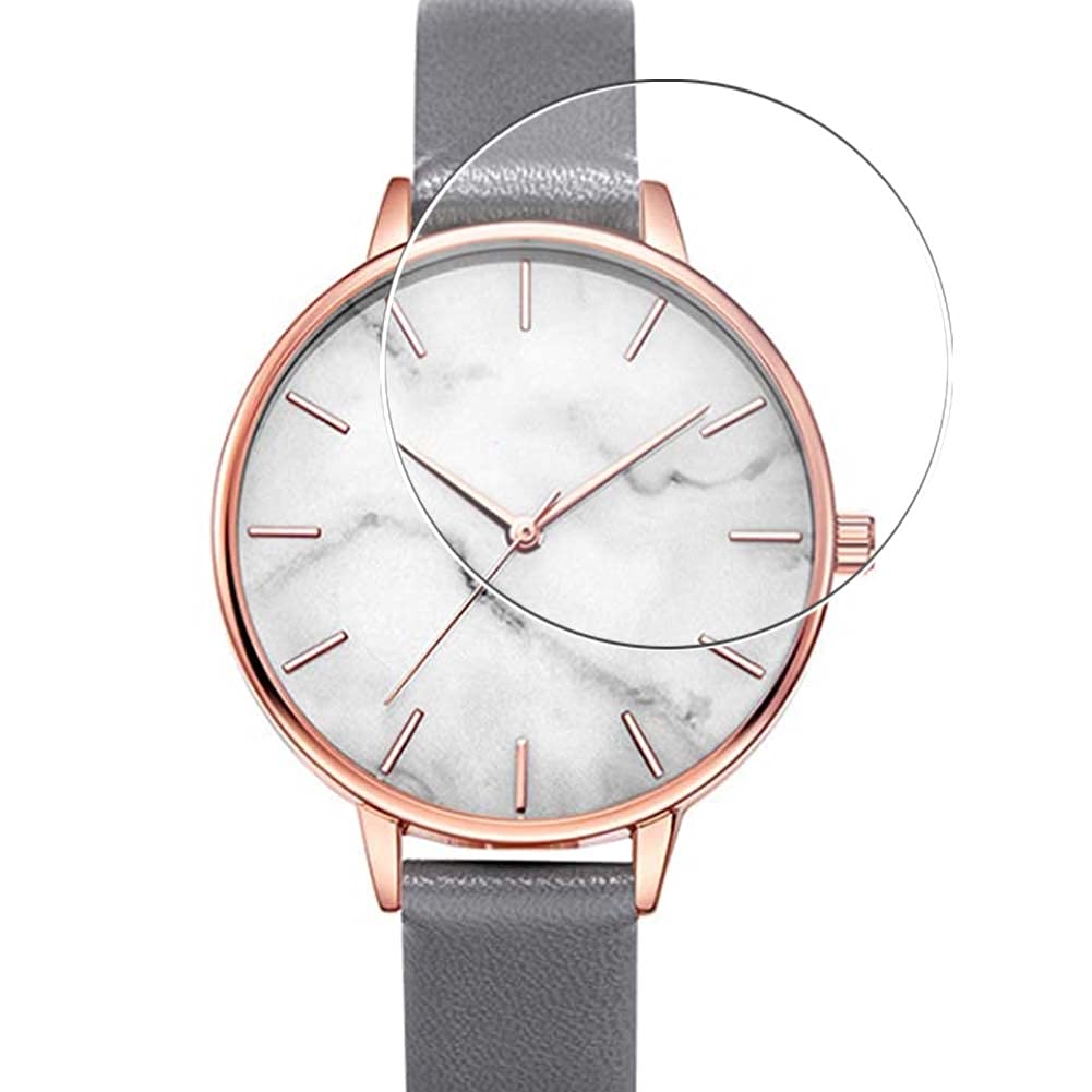 Film for Alienwork SK Minimalist Watch[3 Pack] Synvy Tempered Glass Screen Protector, compatible with Alienwork SK Minimalist Watch SK0137L 9H Protective Film Protectors