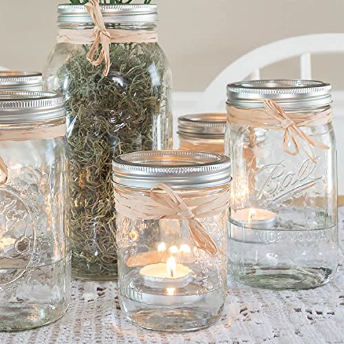 Stonebriar 50 Pack Unscented Tea Light Candles with 6-7 Hour Extended Burn Time by Stonebriar - Image 2