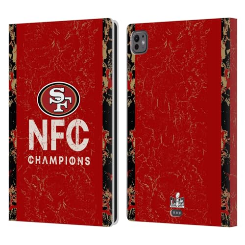 Étui portefeuille iPad Pro 11 M4 NFL 49ers coque protection tablette Apple 2024