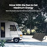 Photo of the 100 Watt 12 Volt Monocrystalline Off Grid Portable Solar Panel