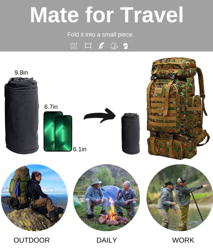 Calças de caminhada NATUVENIX masculinas, leves, calças de viagem masculinas, calças elásticas de tr