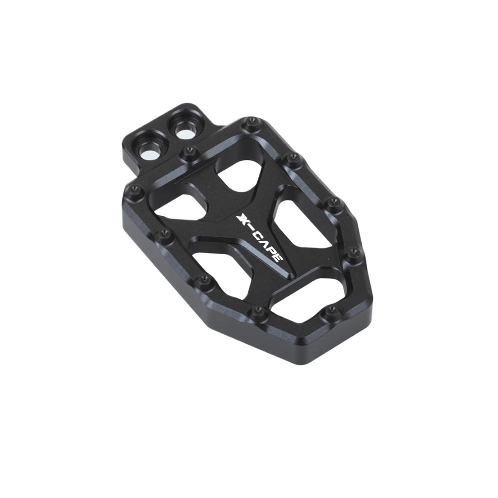 SHFT Compatibile con Morini X-Cape 650 Moto Xcape650 Freno Sedile allargato Pedale leva freno Pedale allarga estensione Freno posteriore Peg (Color : BK)