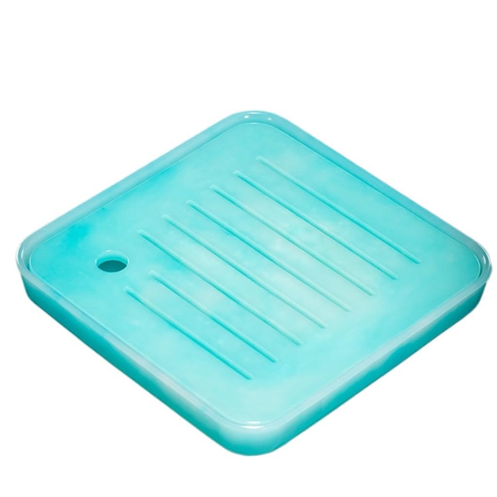 GTHTUHFD Kung Fu Tea Tray Chinese Simple Tea Tray Square Water Storage Tray Household Kung Fu Tea Ceremony Accessories Tea Room Tray,D