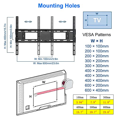 Soporte móvil de piso para TV de 32 a 75 pulgadas miniatura 3