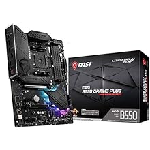 MSI MPG B550 Gaming Plus AMD AM4 DDR4 M.2 USB 3.2 Gen 2 HDMI ATX Motherboard AMD Ryzen™ 5000 Series Desktop Processors