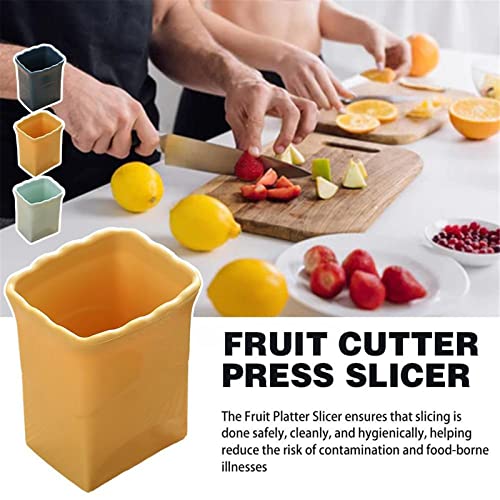 3Pcs Cup Slicer - Fruit Slicer - Egg Slicer - Stainless Steel Strawberry Slicer - Multifunctional Fruit And Vegetable Slicer For Strawberry Banana Salad Fresh Platter Making #TOP2