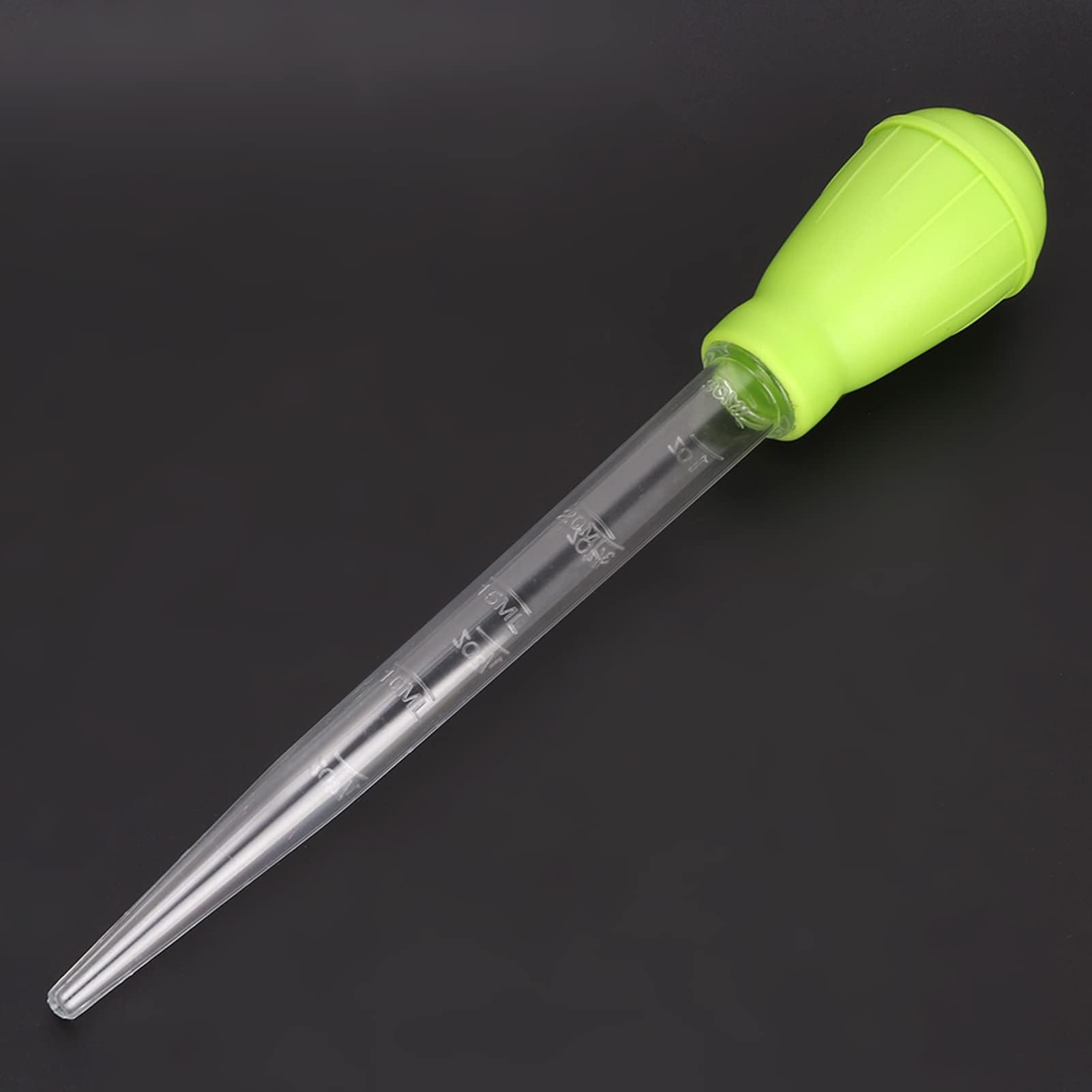 Fish Pipette, Dropper Mini Manual Water Changer Small Suction Changers Aquarium Gravel Cleaner Waste Remover Feeder Transfer Pipe Pump Clean Device (Green)