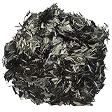 POURLA .25'' Chopped Carbon Fiber Flake 1.1 lb - 6mm High Strength Fiber for Forged Composites - Epoxy Resin Compatible Forged Carbon for Skinning, Making Auto Parts, and Crafts