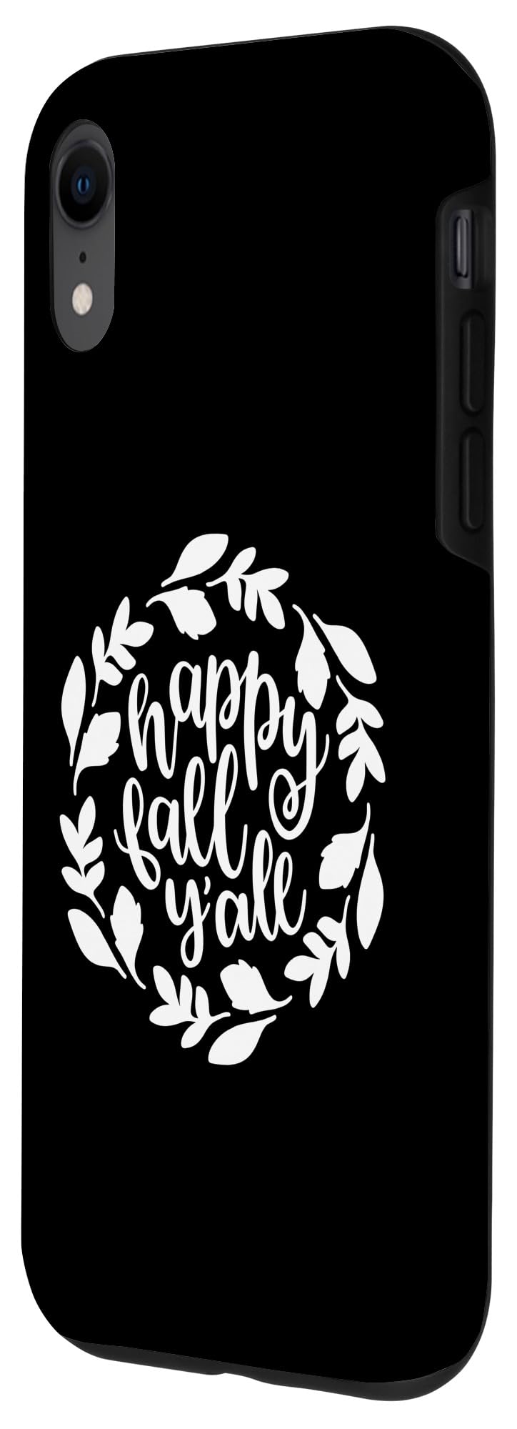 iPhone XR Happy Fall Y'all Pumpkin Spice Season Autumn Leaves Case - Image 2