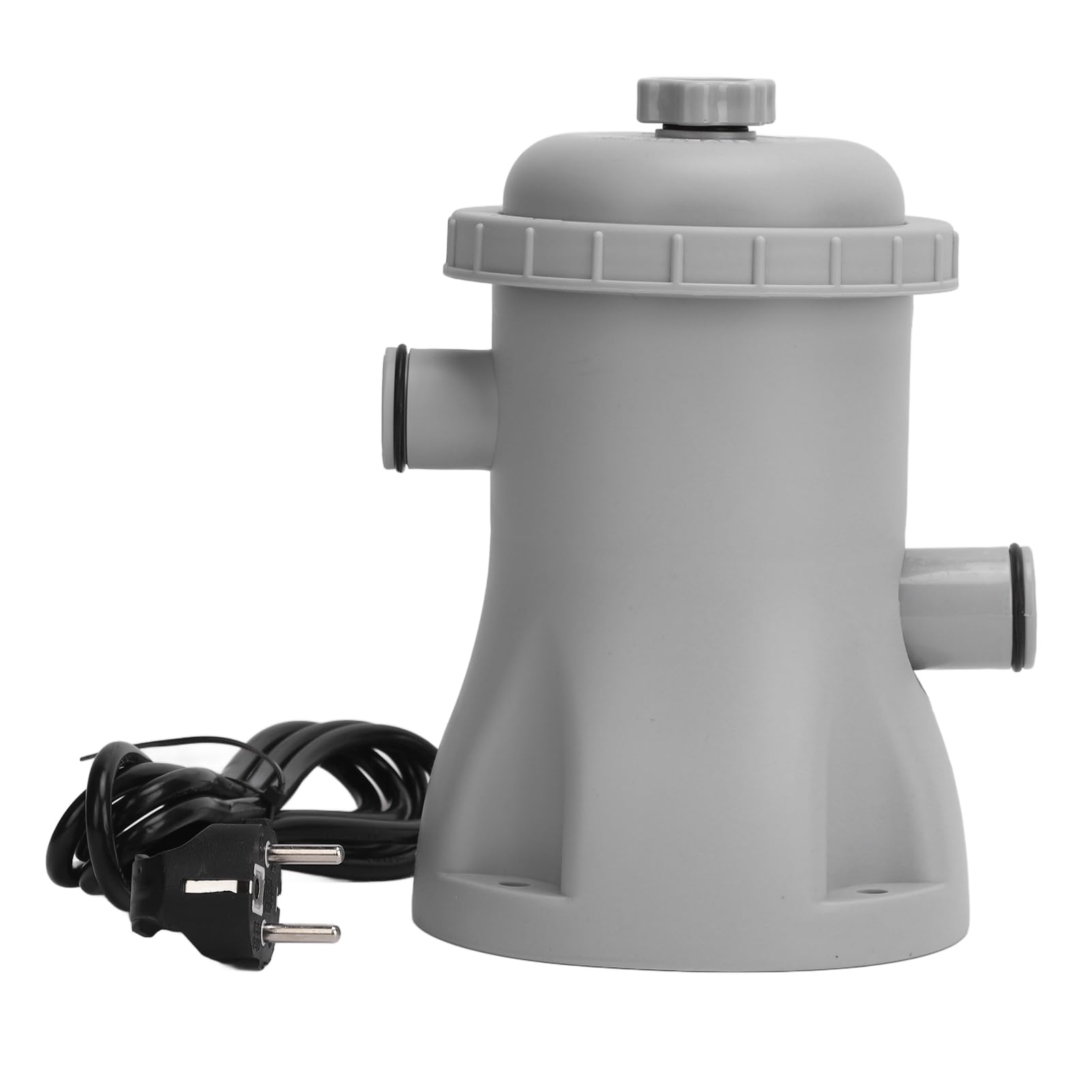 Tnfeeon Pompa Filtro per Piscina Fuori Terra, Pompa di Circolazione | Motore Silenzioso da 16W, Corpo in ABS Anticorrosione, Attacchi da 32mm, Facile da Installare per Piccole Piscine