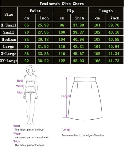 Femiserah Women's Retro High Waisted Button Fly Flared Long Jean Skirts A Line Pleated Flowy Swing Denim Maxi Skirts4