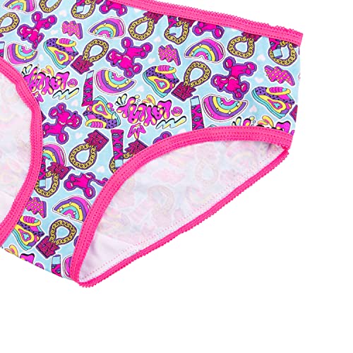 Nickelodeon Girls' 100% Combed Cotton 10-Pack Underwear, Sizes 4, 6, and 83