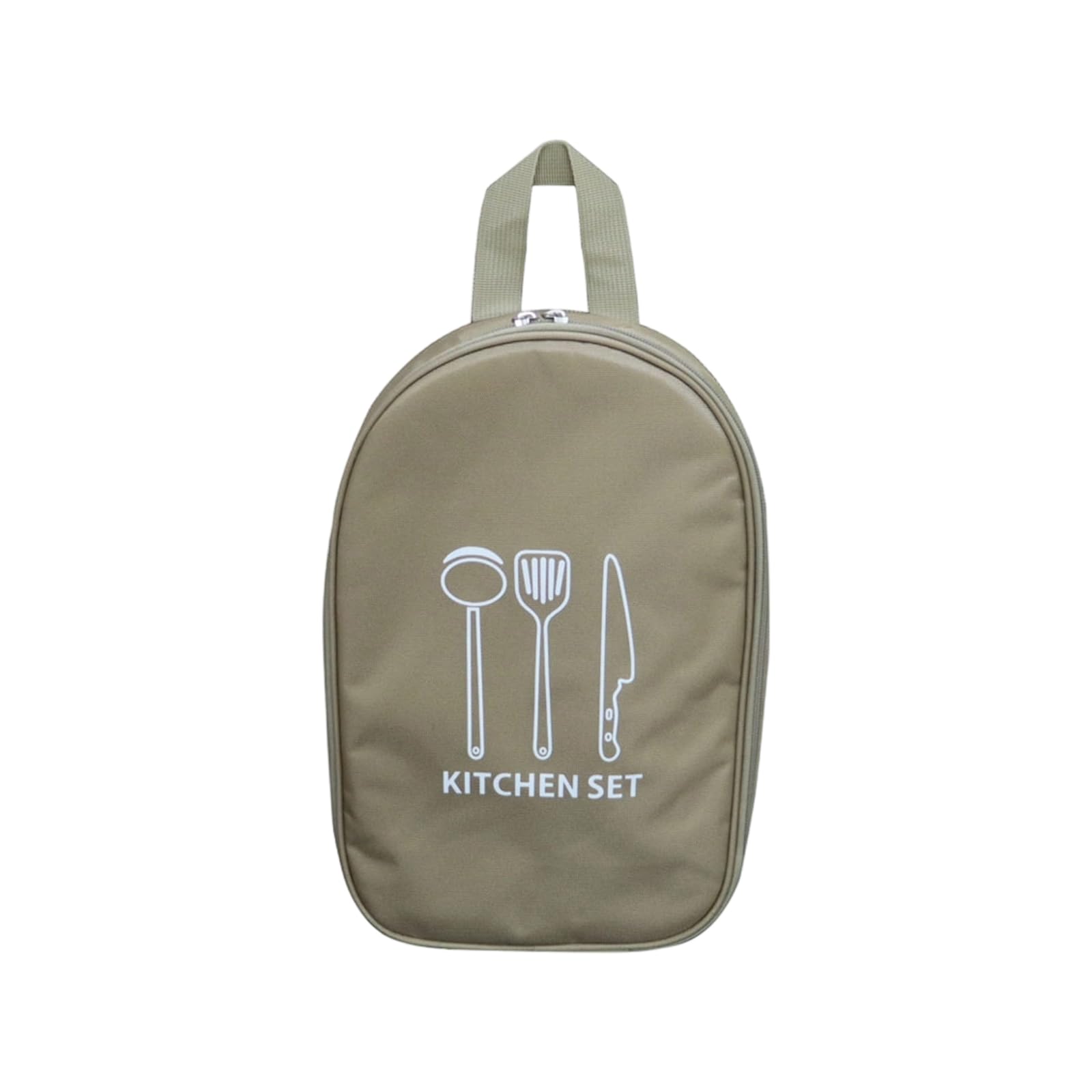 Large Capacity Kitchen Utensil Organizer Bag Outdoor Camping Picnic Travel Supplies Storage Cookware Bag