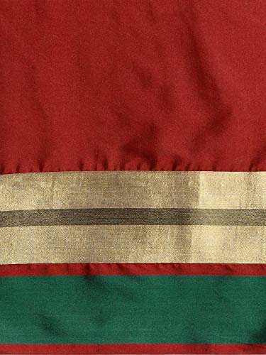 Image of SAREE MALL Silk Women's Cotton Banarasi Saree With Unstitched Blouse Piece
